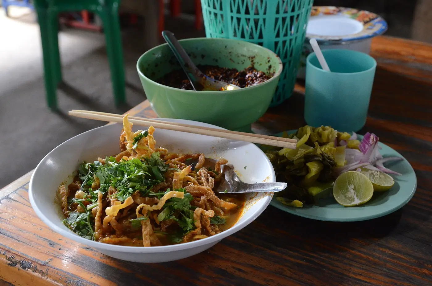Khao soi, Chiang Mai in Thailand Khao soi, Chiang Mai in Thailand