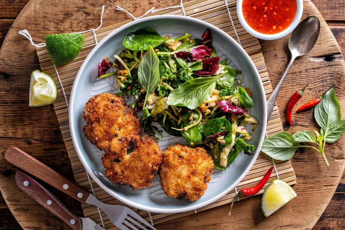 Tod Mun Pla Fish Cakes Tod mun pla Thai fish cakes with cucumber relish